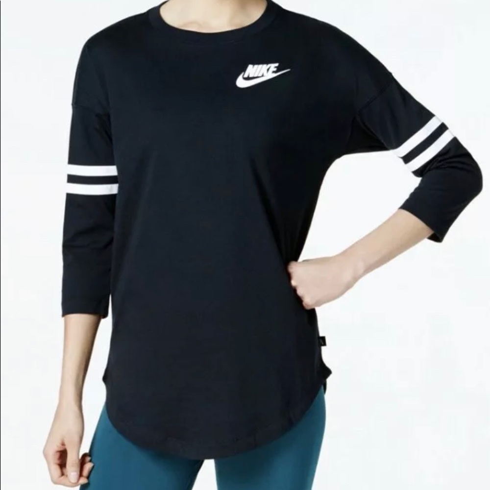 SOLD - Nike Just Do It Spirit 3/4 Sleeve Tee